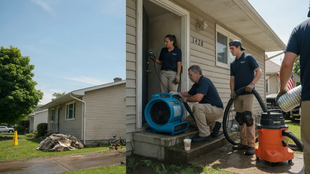 Water Damage Restoration in West Brooklyn, IL near me